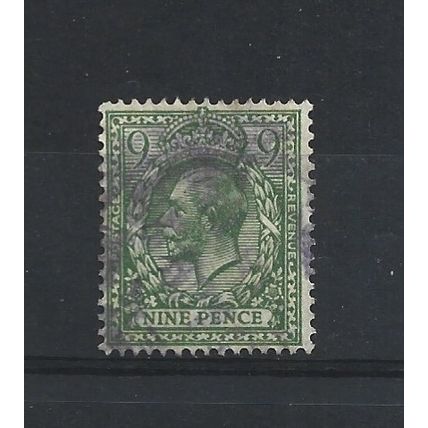 GB.SG427 9d Olive-Green.Fine Used.Jun25a