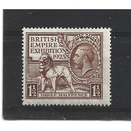 GB.SG433 1 1/2d Brown.Mounted Mint.Jun25b