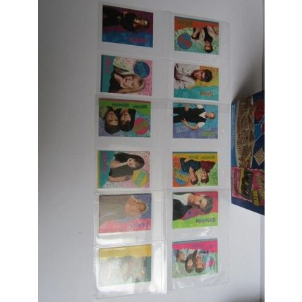 Nestle Shreddies 1991 Beverly Hills 90210 Ceral Box and 12 Sticker Trivia Cards