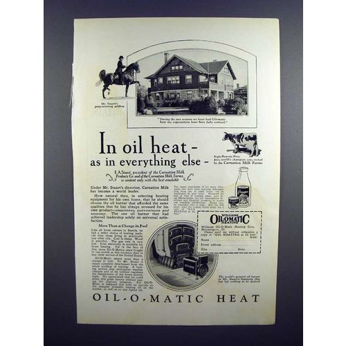 1927 Williams Oil-O-Matic Heat Ad!