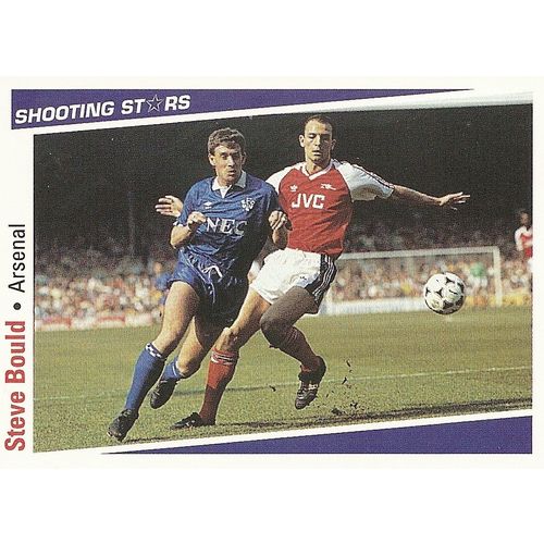 Merlin's Shooting Stars 1991/92 Cards: Arsenal - Defender, Bould