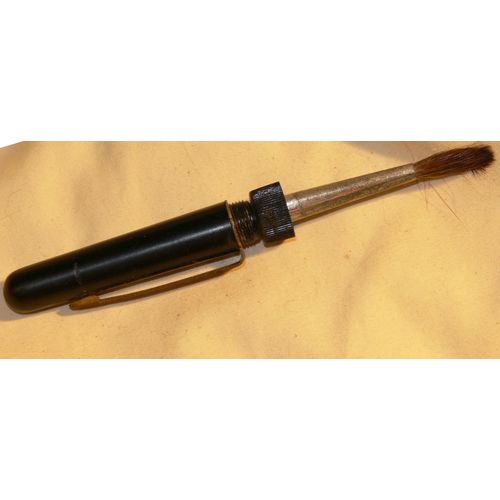 Uncommon Pen Travel Lens Brush mid 20th Century