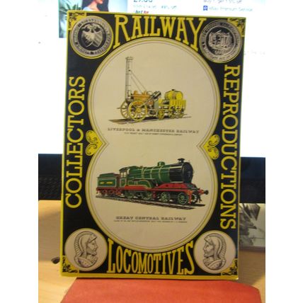 RAILWAY LOCOMOTIVES COLLECTORS REPRODUCTIONS album 1978 unused no cards