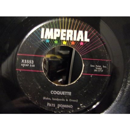Fats Domino-Whole Lotta Loving / Coquette-45rpm-1958-VG