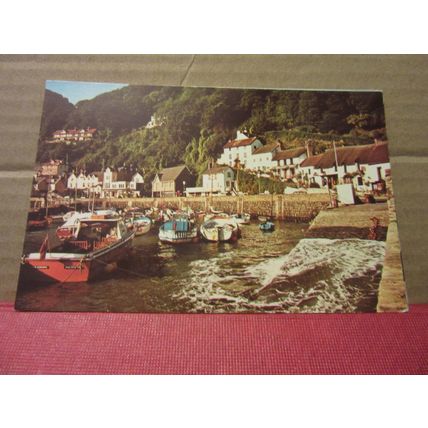 MARS HILL, LYNMOUTH, DEVON unused vintage postcard by D V P =