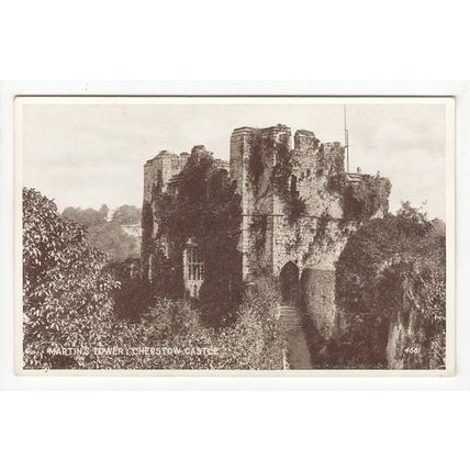 Martin's Tower Chepstow Castle Postcard Monmouthshire 4681