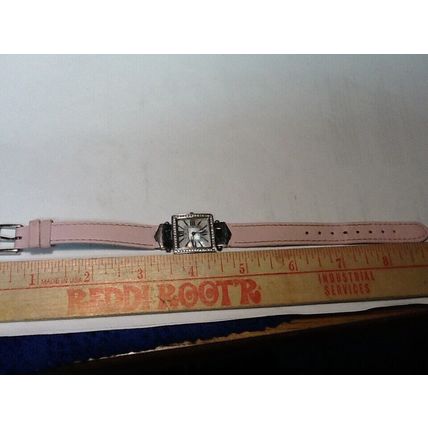 Pierre Cardin Pink Leather Women's Watch