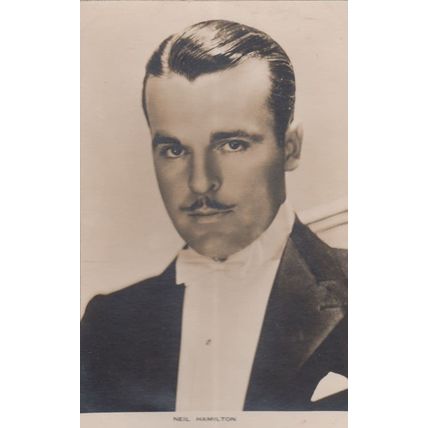 Neil Hamilton Film Weekly Series Postcard Photo