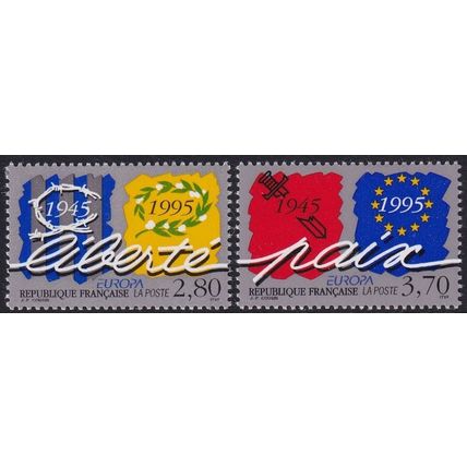 France 1995 SG 3263-4 UMM (E-841 (5))