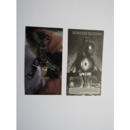 Marvel - Iron Man The Movie 2008 - Preziosi Sticker Drop-down Choice (e18)