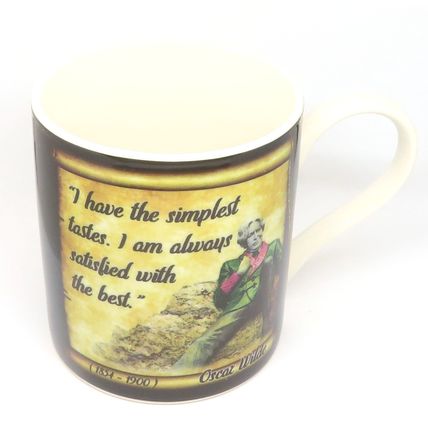 Oscar Wilde Mug Fine China 9 CM Famous Poets Great Gift Idea Comes Boxed Ceramic