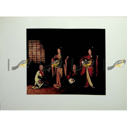 Geisha Girls, Japan, Menpes, Book Illustration (Print), 1903