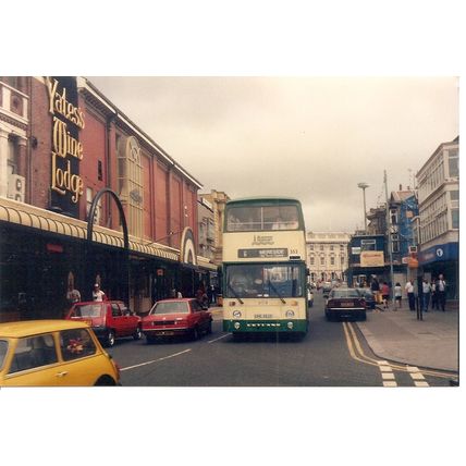 Colour Photograph of Blackpool Corporation Transport - UHG 353Y