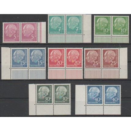 Mi 179y-188y MNH 1954 Cat € 169