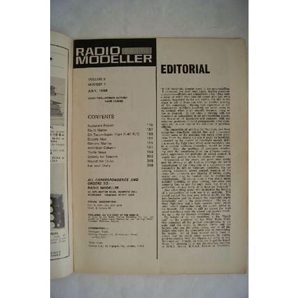 1968 Radio Modeller Magazine - July