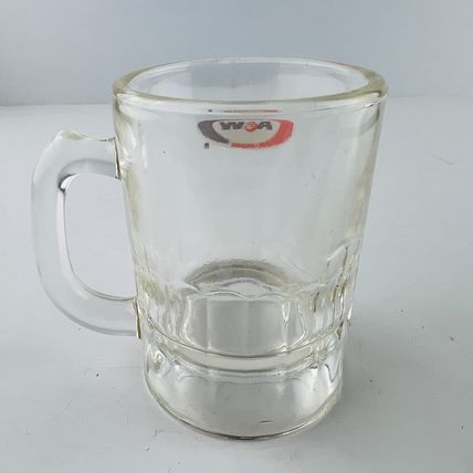 A&W Root Beer Advertising Glass Mini Mug glass 4oz Vintage