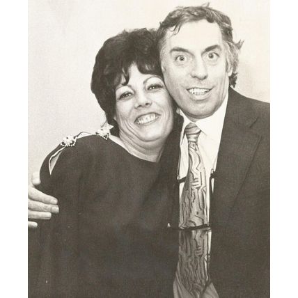 Larry Grayson Photo Back Area of Theatre Great Yarmouth Late 1960s/Early 1970s