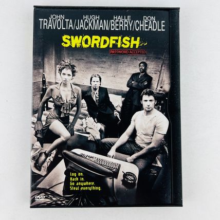 Swordfish DVD John Travolta, Hugh Jackman, Halle Berry