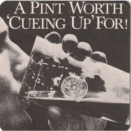 BEER MAT - MITCHELLS BREWERY - CENTENARY ALE - (Cat No 021) - (1987)