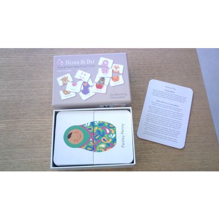 ROSA & BO: TOPS & TAILS MATCHING CARDS (Boxed) 2020