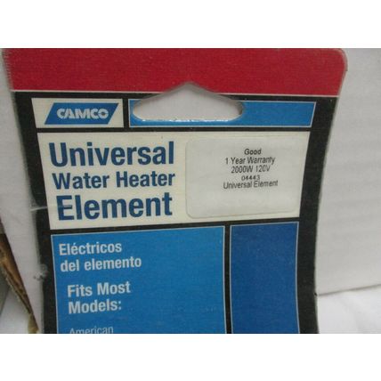 Camco #04443 2000W 120V Universal Element, No 4443