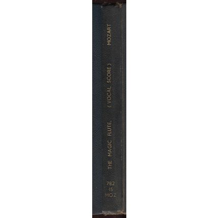 The Magic Flute Hardback Vocal Score