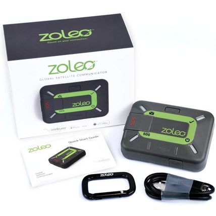 ZOLEO Satellite Communicator – Two-Way Global SMS Text Messenger & Email, Emerge