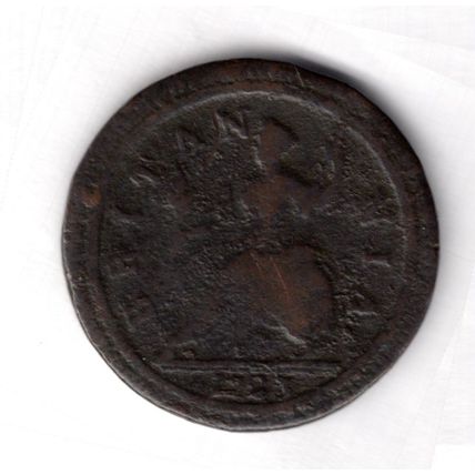 Great Britain. George I. Halfpenny 1723. dy12554