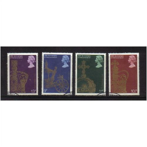 1978 GB QUEENS CORONATION ANNIVERSARY SET F/U SG 1059-1062