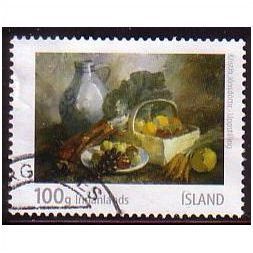 2012 Iceland Sc# 1287 used - Painting 100g (165 kr)