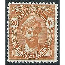 Zanzibar 1936 SG313 20c Orange Mounted Mint ... .
