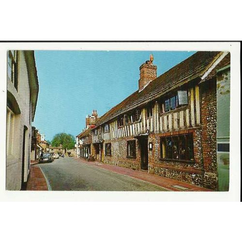 Sussex ALFRISTON George Hotel Postcard by Bennett (10077)