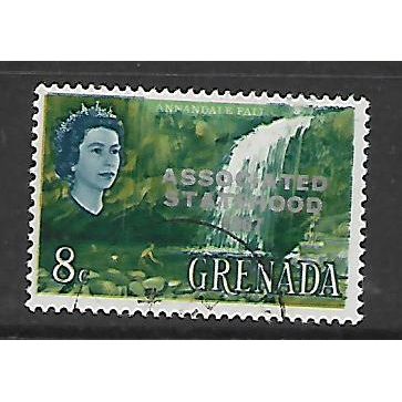 GRENADA 1967 ASSOCIATED STATEHOOD 8c ANNANDALE FALLS SG 267 FINE USED