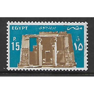 EGYPT 1985 AIR 15p EDFU TEMPLE SG1586 FINE USED#