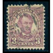 Used 635 3c Abraham Lincoln Just Clears M09910