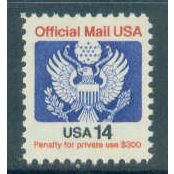 O129A 14c Eagle Very Fine MNH G0975