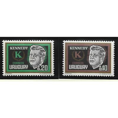 Uruguay Stamps Scott #714 To 715, Mint Never Hinged