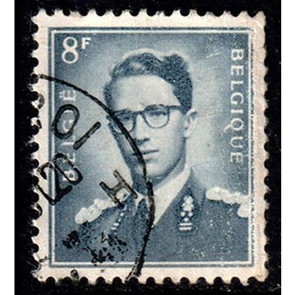 Belgium 1958 King Baudouin 8F Used Stamp