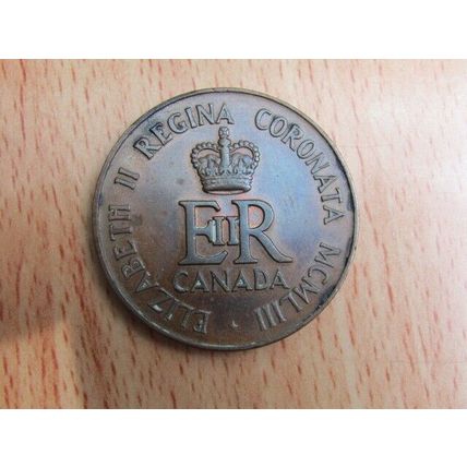 CANADA 1953 Queens Coronation Medal