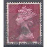 GB 1967 6d purple used SG736