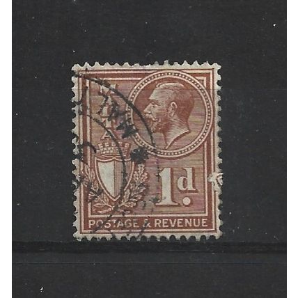 Malta.SG195 1d Chestnut.Fine Used.Apr25j