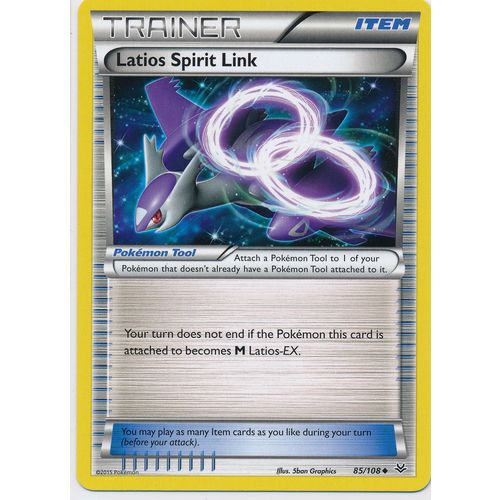 Pokemon Roaring Skies #85/108 Latios Spirit Link