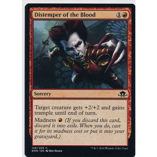 Magic the Gathering MTG Eldritch Moon 126/205 Distemper of the Blood