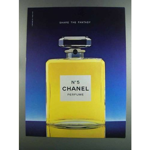 1982 Chanel No 5 Perfume Ad - Share the Fantasy