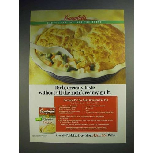 1998 Campbell's Cream of Chicken Soup Ad