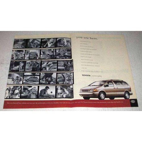 1998 Toyota Sienna Ad - You Are Here