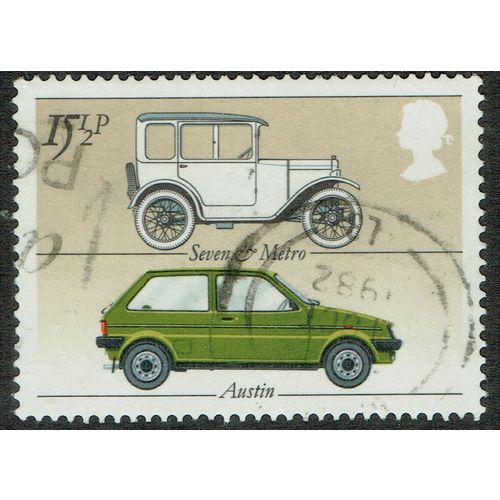 1982 British Motor Industry 15 ½p Multicoloured SG1198 FU
