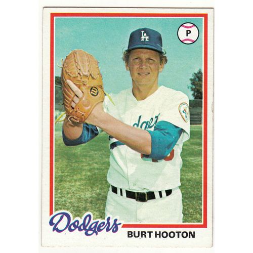 1978 Topps baseball card 41 Burt Hooton - Dodgers
