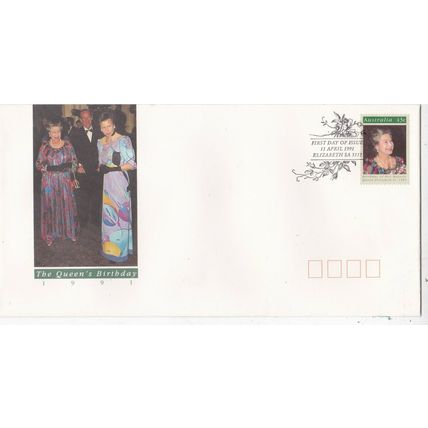 Australia 1991 Queens Birthday FDC Elizabeth SA special cancel Unaddressed VGC