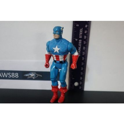 1990 Captain America Marvel Action Figure Loose